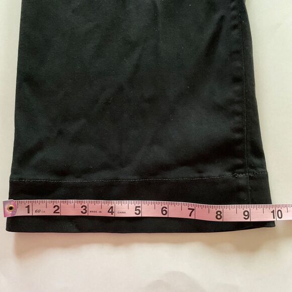 NYDJ Trouser Pant Sz 4 30x33.5 Black Original Sliiming Bootcut LiftXTuck Stretch - Picture 14 of 14